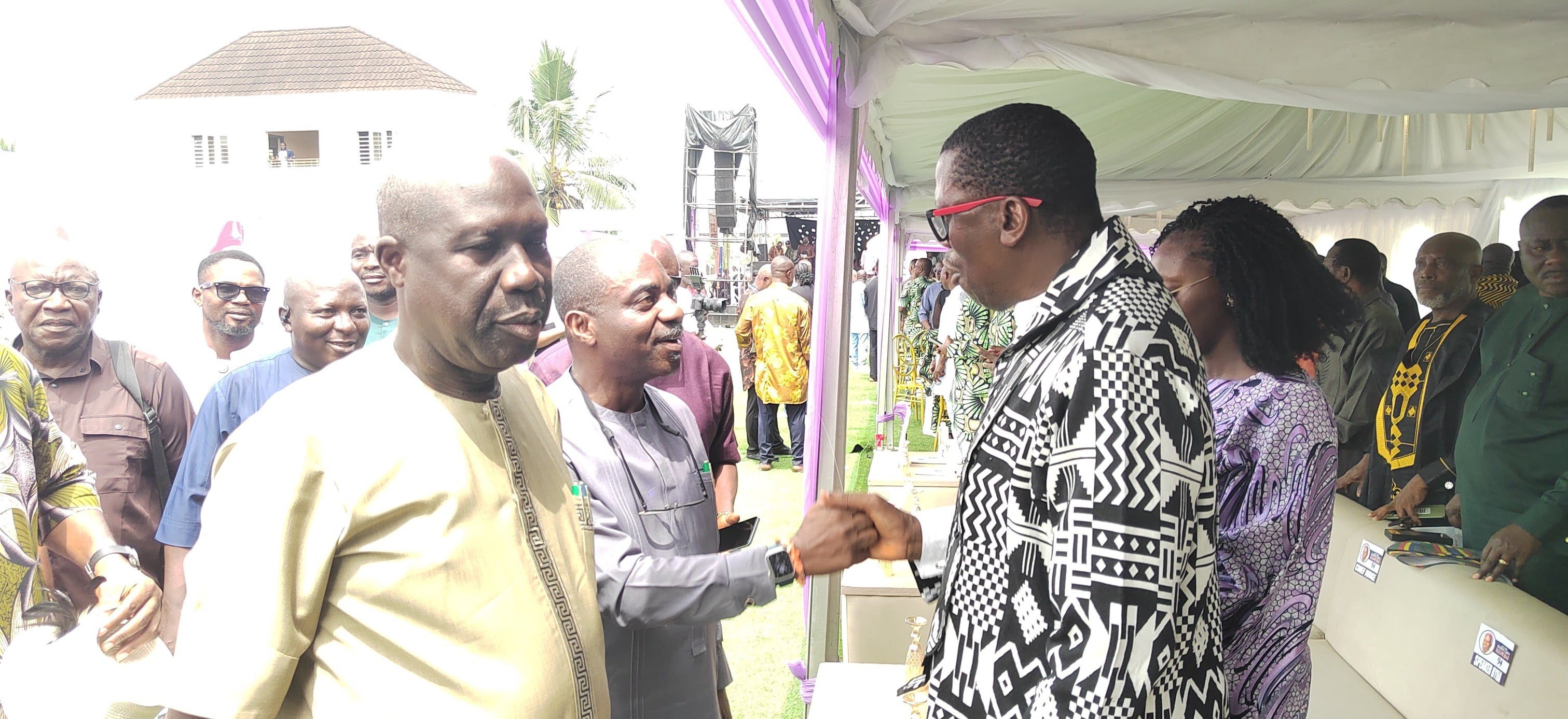 Final Farewell to a Respected Patriarch: Fred Agbedi Joins Bernard Kenebai to Celebrate 94 Years of Integrity and Service.