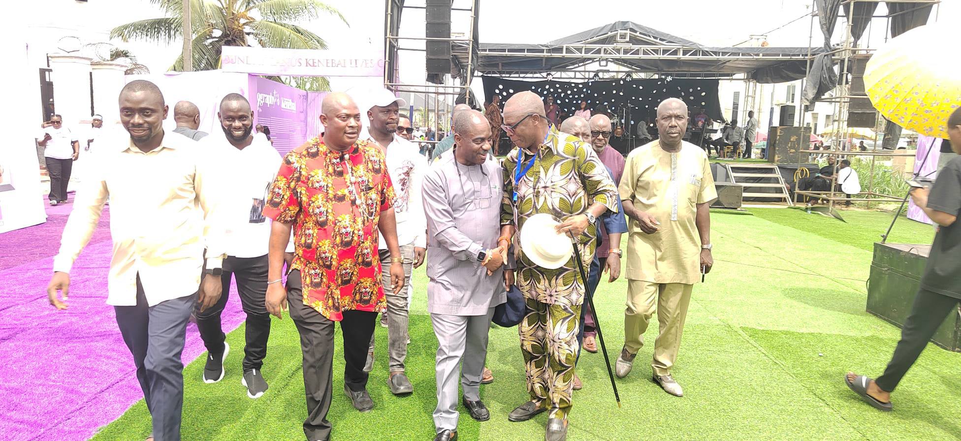 Final Farewell to a Respected Patriarch: Fred Agbedi Joins Bernard Kenebai to Celebrate 94 Years of Integrity and Service.