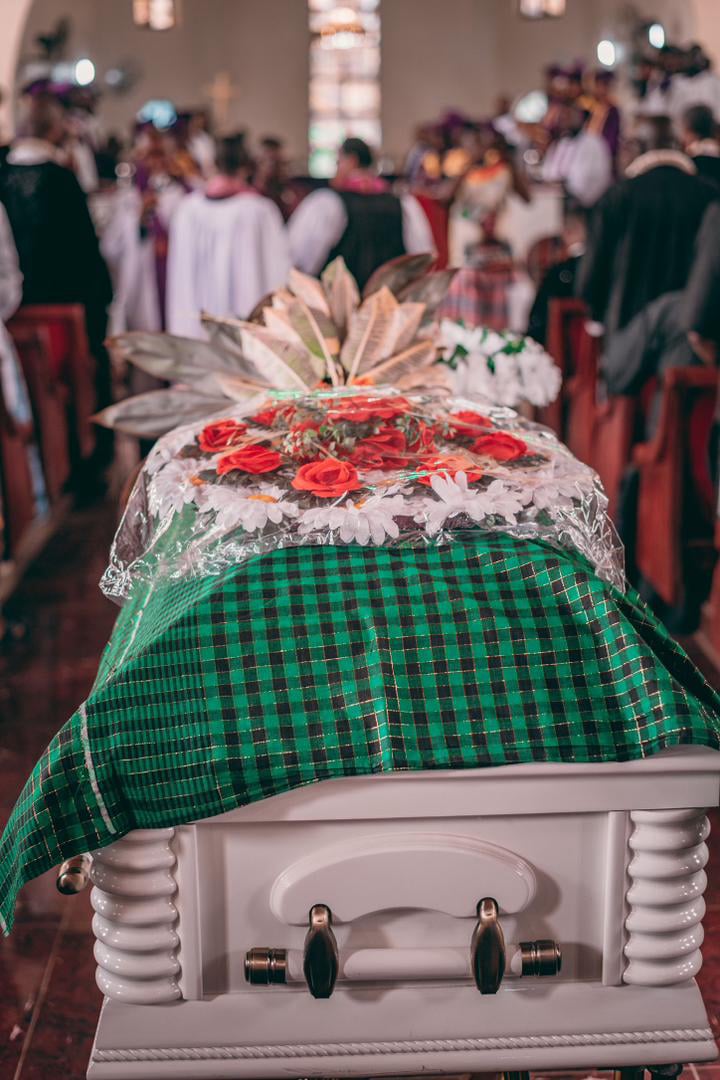 late Queen Florence T.J.T Princewill, wife of the late Amanyanabo of Kalabari Kingdom in Rivers  burial