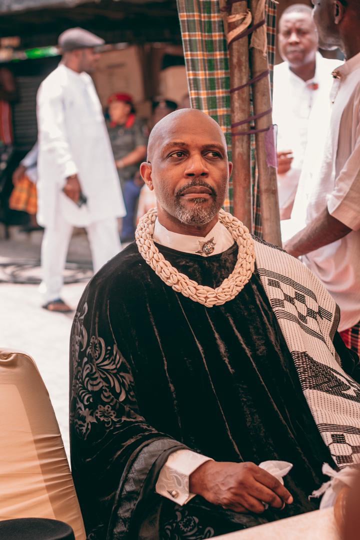 late Queen Florence T.J.T Princewill, wife of the late Amanyanabo of Kalabari Kingdom in Rivers  burial